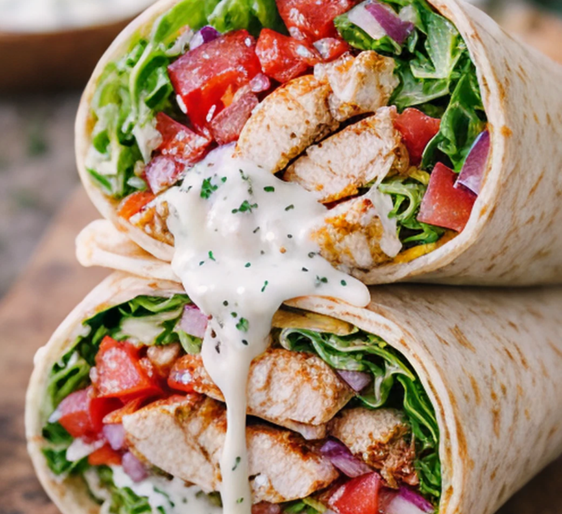 CHICKEN RANCH WRAPS